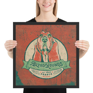 Bloodhound – Framed Posters