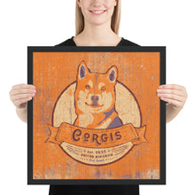 Load image into Gallery viewer, Corgi – Framed Posters
