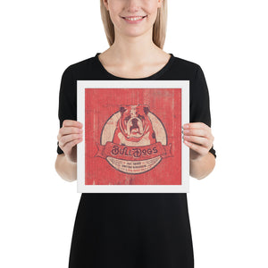 Bulldog – Framed Posters