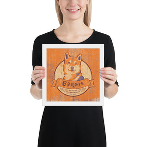 Corgi – Framed Posters