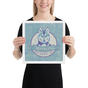 Husky – Framed Posters