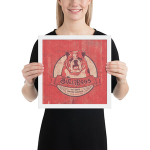 Bulldog – Framed Posters