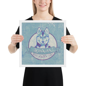 Husky – Framed Posters