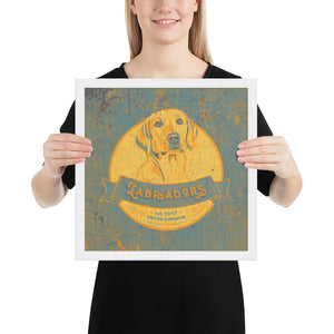 Labrador – Framed Posters