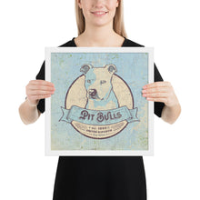 Load image into Gallery viewer, Pit Bull – Framed Posters
