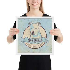 Pit Bull – Framed Posters