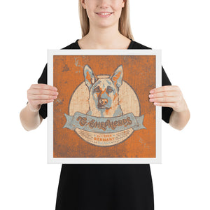 German Shepherd – Framed Posters