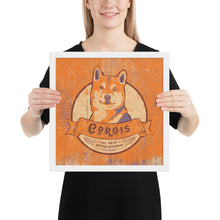 Load image into Gallery viewer, Corgi – Framed Posters
