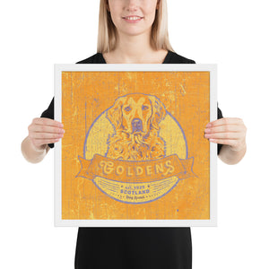 Golden Retriever – Framed Posters