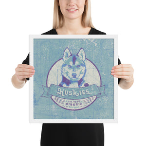 Husky – Framed Posters