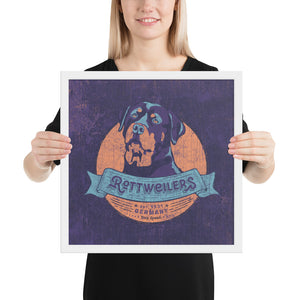 Rottweiler – Framed Posters