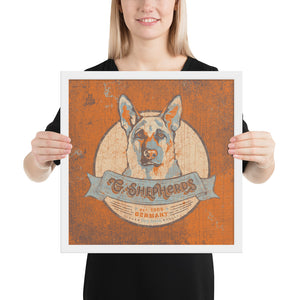 German Shepherd – Framed Posters