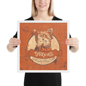 Yorkie – Framed Posters