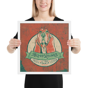 Bloodhound – Framed Posters