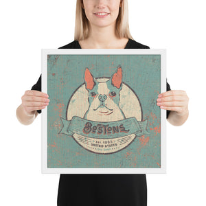 Boston Terrier – Framed Posters