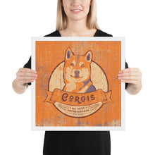 Load image into Gallery viewer, Corgi – Framed Posters
