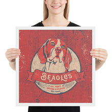 Load image into Gallery viewer, Beagle – Framed Posters
