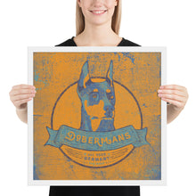 Load image into Gallery viewer, Doberman – Framed Posters
