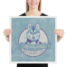 Load image into Gallery viewer, Husky – Framed Posters
