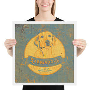 Labrador – Framed Posters