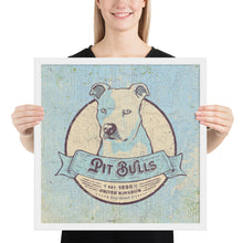 Load image into Gallery viewer, Pit Bull – Framed Posters
