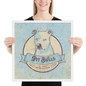 Pit Bull – Framed Posters