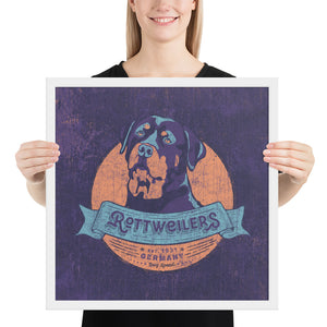 Rottweiler – Framed Posters