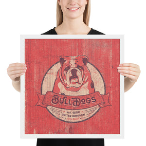 Bulldog – Framed Posters