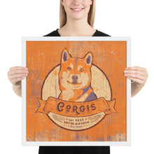 Load image into Gallery viewer, Corgi – Framed Posters
